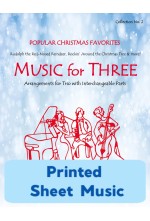 Music for Three - Collection No. 2: Popular Christmas Favorites - 57002 Printed Sheet Music